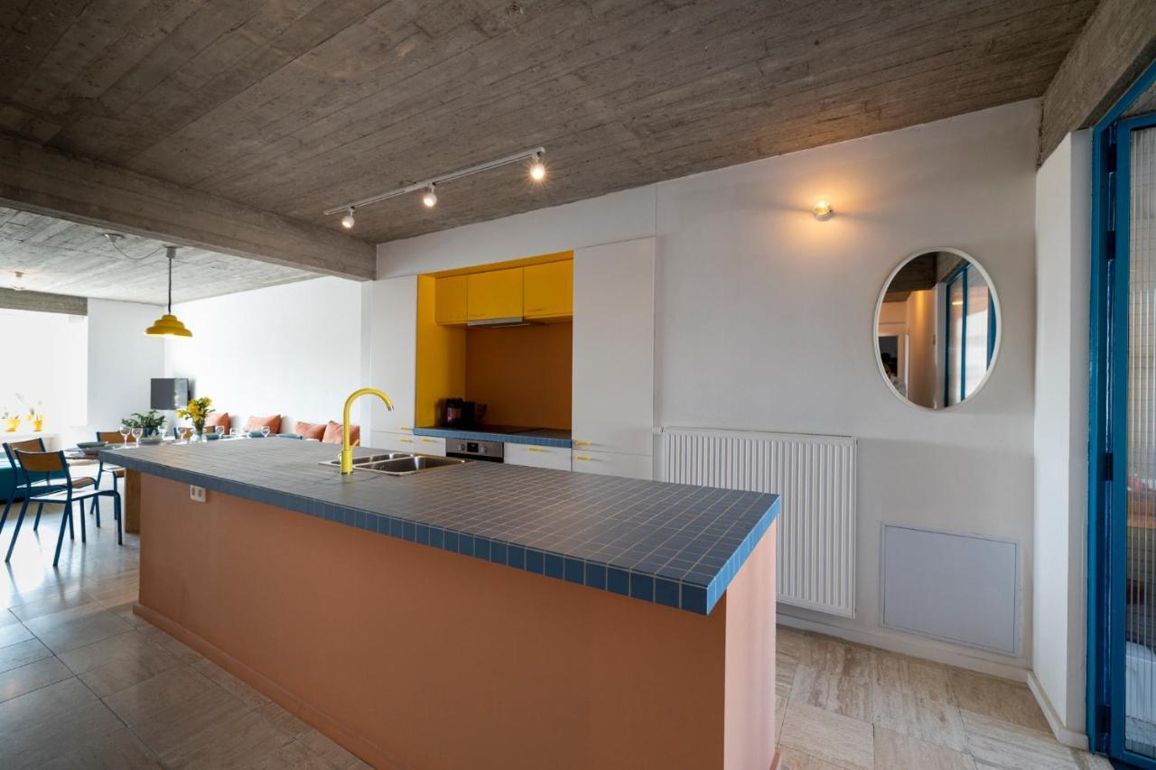 Spacious Family Flat Near The Beach Koksijde Esterno foto